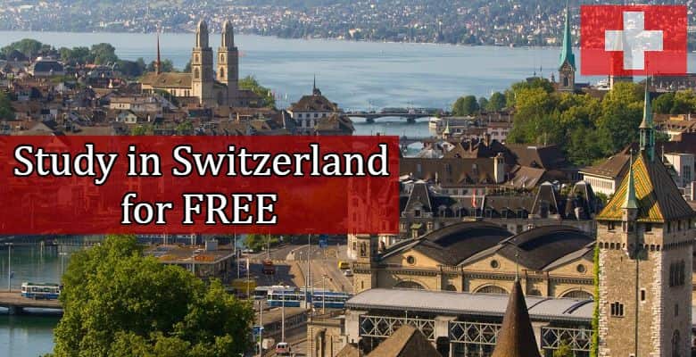 Study in Switzerland for FREE